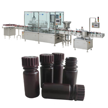 Animal Sera Test Tube Filling Machine Medium and Large Capacity Filling Production Line Automatic 0.1ml 1.8ml 3ml 5ml 10ml-500ml